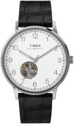 Timex Herreklokke TW2U11500 Hvit/Lær Ø40 mm