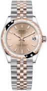 Rolex Dameklokke 278341RBR-0010 Datejust 31 Rosegullfarget/18 karat