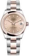 Rolex Dameklokke 278241-0009 Datejust 31 Rosegullfarget/18 karat