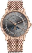 Blancpain Herreklokke 6654-3613-MMB Villeret Grå/18 karat rosé gull