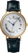 Breguet Herreklokke 5930BA-12-986 Classique Sølvfarget/Lær Ø35.5 mm