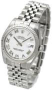 Rolex Dameklokke 178274-0073 Datejust Lady 31 mm Hvit/Stål Ø31 mm