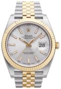 Rolex Herreklokke 126333-0002 Datejust 41 Sølvfarget/18 karat gult