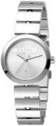 Esprit Dameklokke ES1L079M0015 Sølvfarget/Stål Ø28 mm