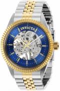 Invicta Herreklokke 36440 Specialty Blå/Gulltonet stål Ø43 mm