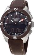 Tissot Herreklokke T110.420.46.051.00 T-Touch Sort/Lær Ø45 mm