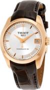 Tissot Dameklokke T035.207.36.031.00 T-Trend Sølvfarget/Lær Ø32 mm