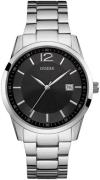 Guess Herreklokke W0901G1 Sort/Stål Ø42 mm