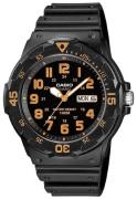 Casio Herreklokke MRW-200H-4BVEF Collection Sort/Resinplast Ø44.6 mm