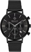 Gant Herreklokke G123009 Sort/Stål Ø42 mm