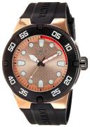 Invicta Herreklokke 18025 Pro Diver Rosegullfarget/Gummi Ø52 mm