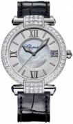 Chopard Dameklokke 384822-1002 Imperiale Sølvfarget/Lær Ø36 mm