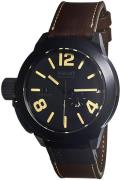 U-Boat Herreklokke 8107 Classico Sort/Lær Ø48 mm