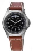 Hamilton Herreklokke H64451533 King Sort/Lær Ø40 mm