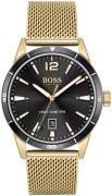 Hugo Boss Herreklokke 1513901 Drifter Sort/Gulltonet stål Ø42 mm