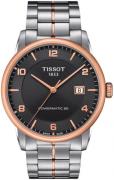 Tissot Herreklokke T086.407.22.067.00 Luxury Sort/Rose-gulltonet