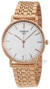 Tissot Herreklokke T109.410.33.031.00 T-Classic Hvit/Rose-gulltonet