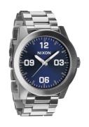 Nixon Herreklokke A3461258-00 The Corporal SS Blå/Stål Ø48 mm