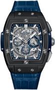 Hublot Herreklokke 641.CI.7170.LR Big Bang 42Mm Blå/Gummi