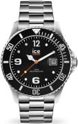 Ice Watch 016032 Ice Steel ICE steel - Black silver Sort/Stål Ø44 mm