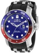 Invicta Herreklokke 39102 Pro Diver Blå/Stål Ø48 mm