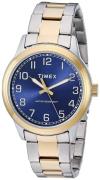 Timex Herreklokke TW2R36600 Blå/Gulltonet stål Ø40 mm