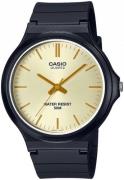 Casio Herreklokke MW-240-9E3VEF Quartz Gulltonet/Resinplast Ø43.6 mm