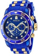 Invicta Herreklokke 40934 Pro Diver Blå/Stål Ø48 mm