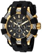 Invicta Herreklokke 23860 Bolt Sort/Gummi Ø48 mm