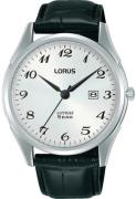 Lorus Herreklokke RH949NX5 Classic Sølvfarget/Lær Ø42 mm