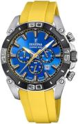 Festina Herreklokke F20544-4 Chrono Bike Blå/Gummi Ø45.5 mm