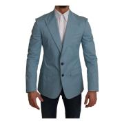 Blue Slim Fit Coat Jacket Martini Blazer