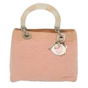 Pre-owned Rosa bomull Dior Lady Dior