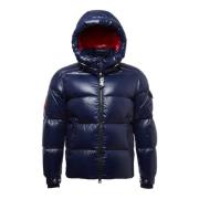 Ink/Hyper Red Jack1t Ez Puffer Hood Jackets