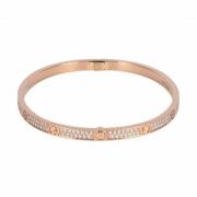 Pre-owned Rosa Rose Gull Cartier armbånd