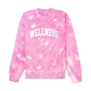 Behagelig Pink Taffy Wellness Ivy Tie Dye Sweatshirt