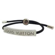 Pre-owned Black Metal Louis Vuitton armbånd
