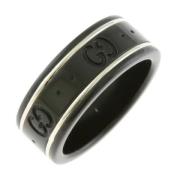 Pre-owned Black Metal Gucci Ring