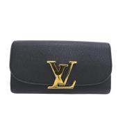 Pre-owned Svart stoff Louis Vuitton lommebok