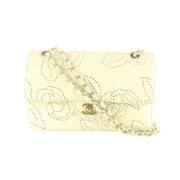 Pre-owned Beige skinn Chanel Flap Bag