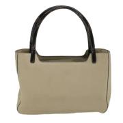 Pre-owned Beige Leather Prada veske