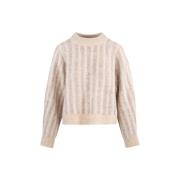 Sand Melange Sweater