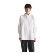 Klassisk Hvit Button-Down Skjorte