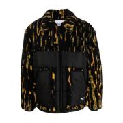 Ambush Teddy Jacquard Padded Jacket 'Yellow Fluo'