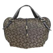 Pre-owned Svart lerret Celine Tote