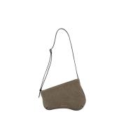 Mini Curve Hobo Veske i Multifarget Denim