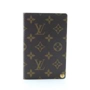 Vintage Brun Lerret Louis Vuitton Dagbok