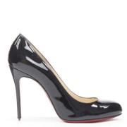 Pre-owned Svart skinn Christian Louboutin hæler