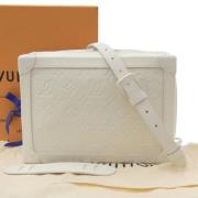 Pre-owned Hvit skinn Louis Vuitton skuldervesker