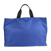 Svart Nylon Prada Tote Bag